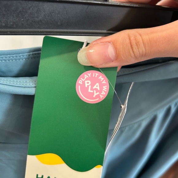 Halara Breezeful High Low Ruffle 2-in-1 Flowy Quick Dry Casual Maxi Skirt - Picture 5 of 6